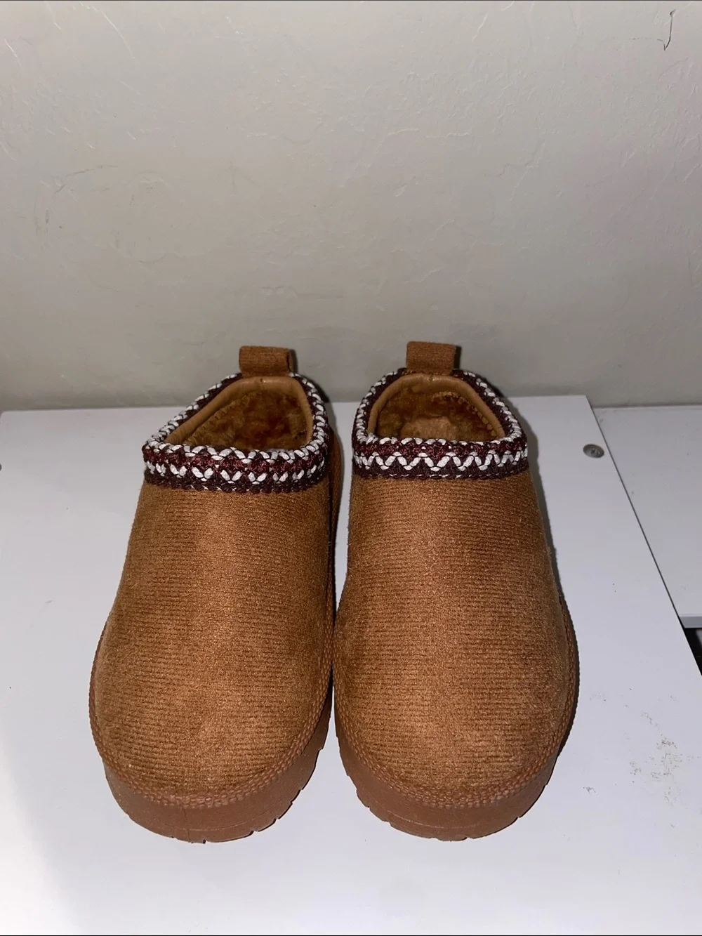 Toddler Cozy Slip-On Clog in Chestnut Brown